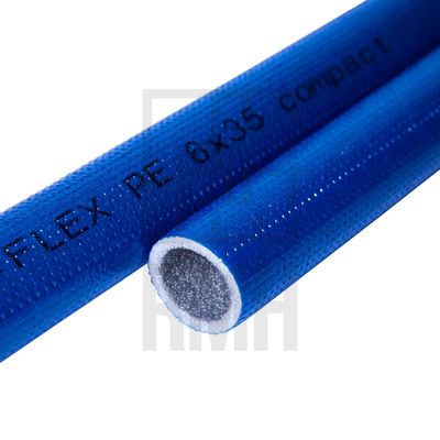 Трубка теплоизоляционная вспен полиэтилен PE 018/06 Т<95C COMPACT синяя K-FLEX R060182118PE0CB